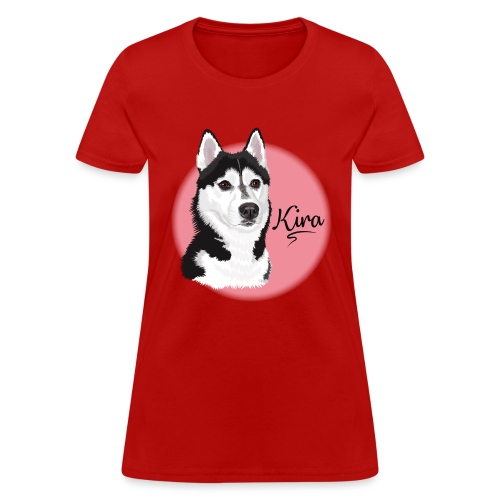 Kira the Husky from Gone to the Snow Dogs - Women's T-Shirt