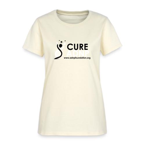 CURE ADNP LOGO All Bold Font Black and White 1 edi - Women's T-Shirt