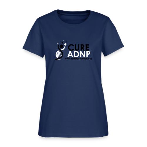 CURE ADNP LOGO All Bold Font Black and White 1 edi - Women's T-Shirt