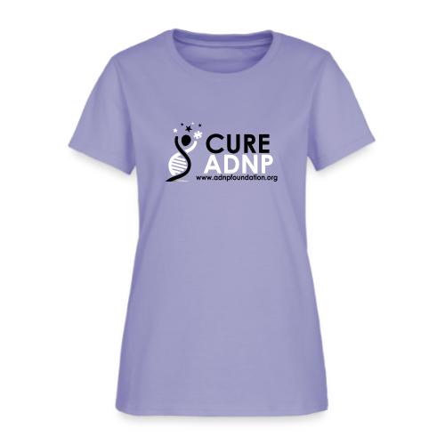 CURE ADNP LOGO All Bold Font Black and White 1 edi - Women's T-Shirt