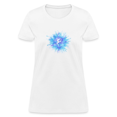 BluePurpleExplosionStagJump - Women's T-Shirt