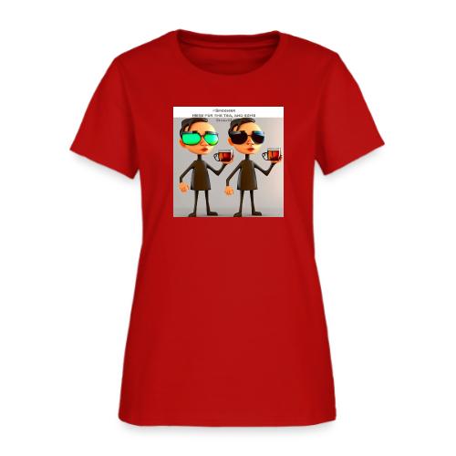Here for the tea - Women's T-Shirt