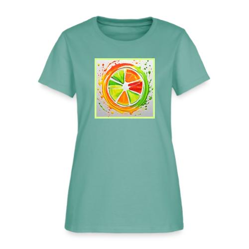 Citrus Splash Design - Women's T-Shirt