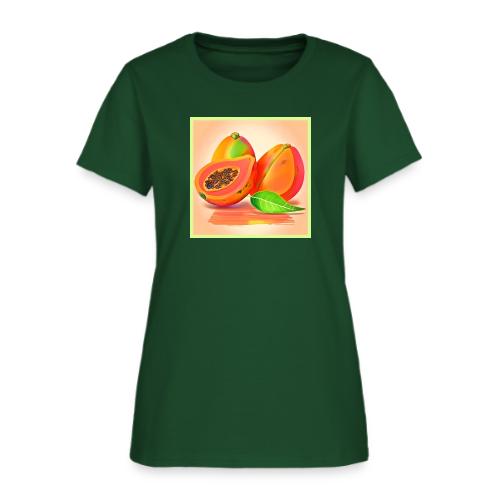 Sliced Papaya Freshness - Women's T-Shirt