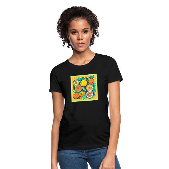 Citrus Fruit Art Design