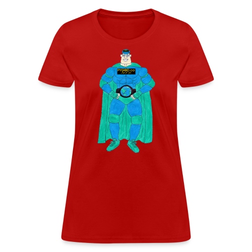 PYGOD Man - PYGOD.co Mascot - Women's T-Shirt
