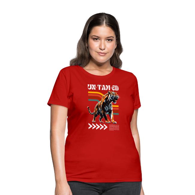 Unleash Your Wild Side: Fierce Tiger Print Design