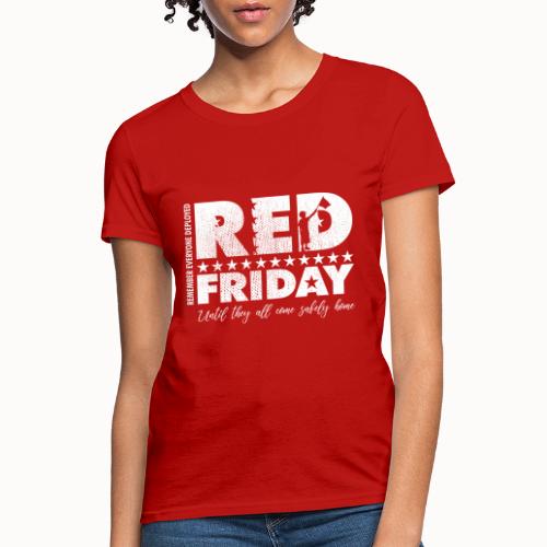 RED Friday Flag Wave - Women's T-Shirt