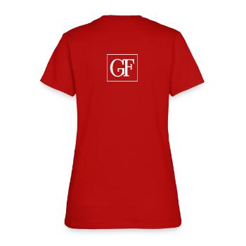 girlfriend - Women's T-Shirt - red - Back