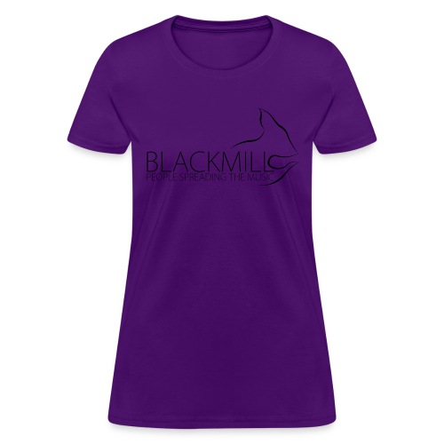 People spreading the Music black - Women's T-Shirt