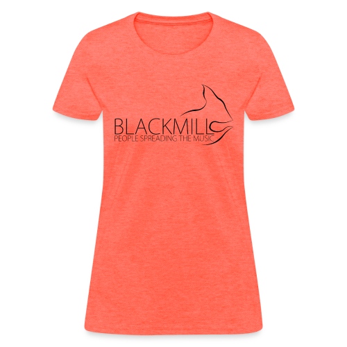 People spreading the Music black - Women's T-Shirt