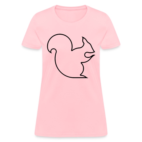 Squirrel black - Women's T-Shirt