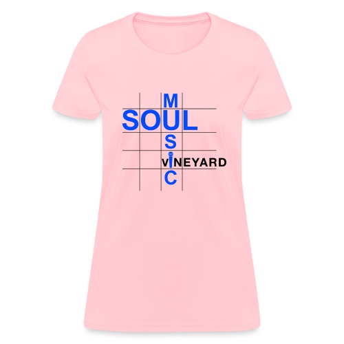 Soul Music Vineyard Blue Microphone - Women's T-Shirt