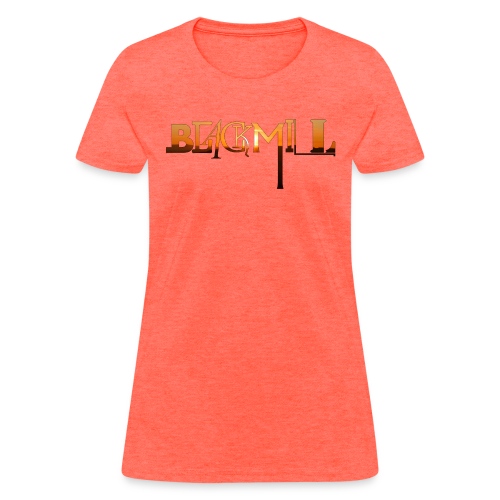 BLACKMILL small Fonts orange - Women's T-Shirt