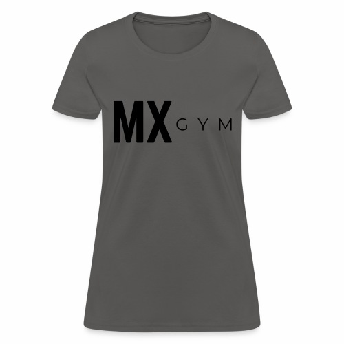 MX Gym Minimal Long Black - Women's T-Shirt