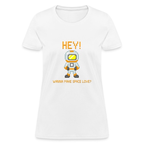 spacelove2 png - Women's T-Shirt