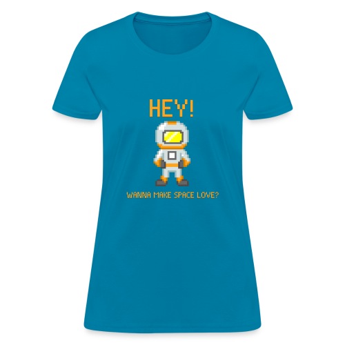 spacelove2 png - Women's T-Shirt