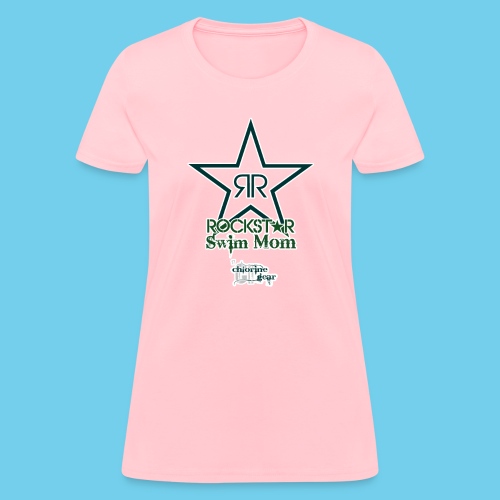 Rockstar Swim Mom - Women's T-Shirt