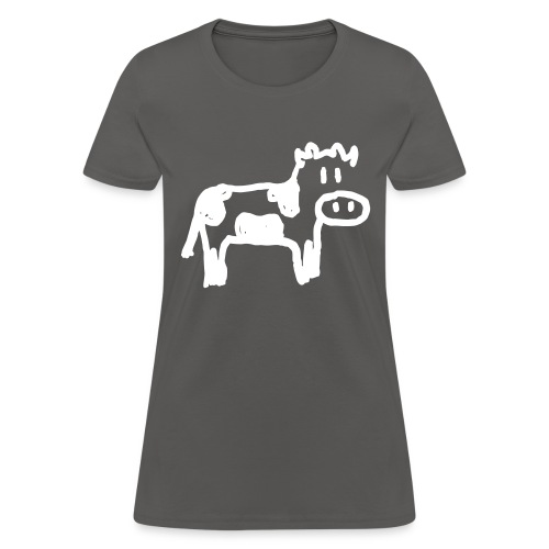 Cow - Reverse - Women's T-Shirt