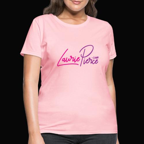 LauriePierce.com Logo - Women's T-Shirt