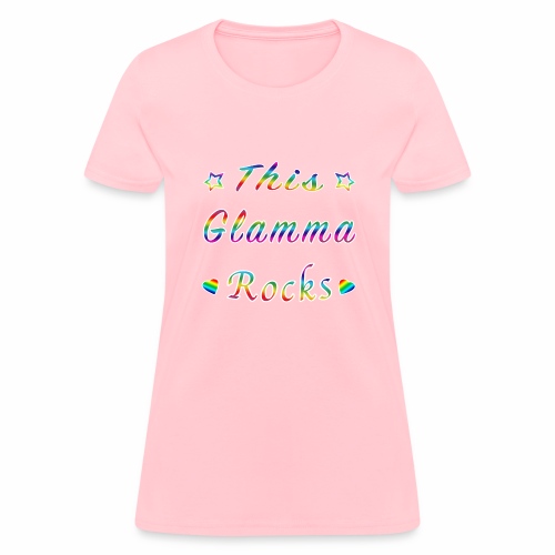 This Glamma Rocks Matriarch Hottie Funny Gift. - Women's T-Shirt
