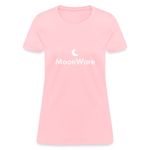 MoonWare Logo White - Women's T-Shirt
