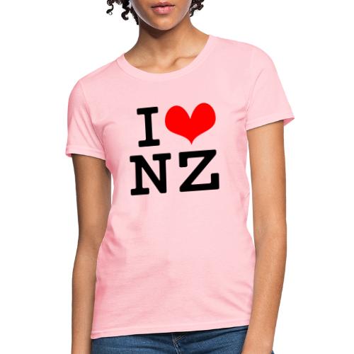 I Love NZ - Women's T-Shirt