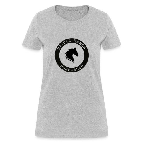 Bridle Ranch Pure-Bred (Black Design) - Women's T-Shirt