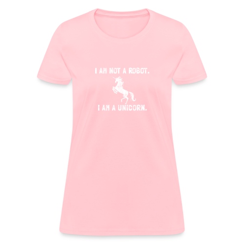 unicorn tall white - Women's T-Shirt