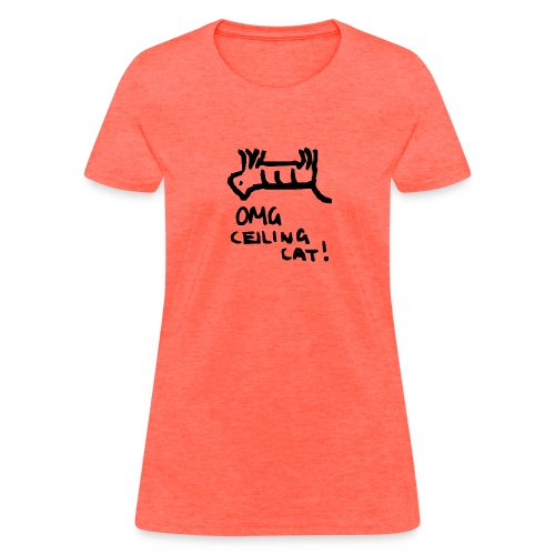 Ceiling Cat Logo - Women's T-Shirt