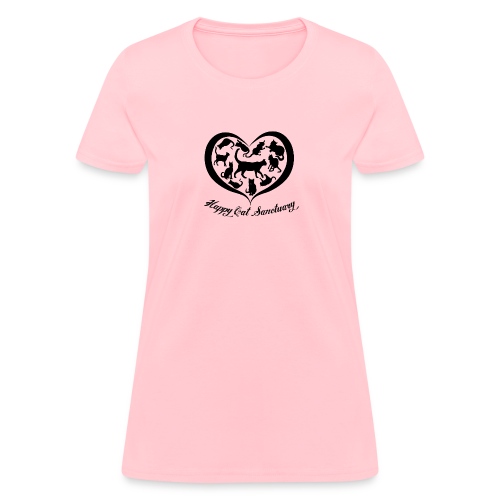 Happy Cat Sanctuary Logo - Women's T-Shirt