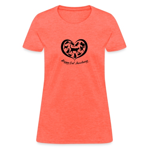 Happy Cat Sanctuary Logo - Women's T-Shirt