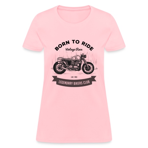 Born to ride Vintage Race T-shirt - Women's T-Shirt