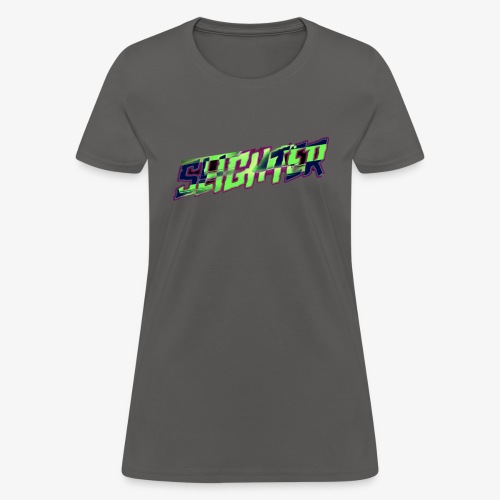Retro Logo Glitch - Women's T-Shirt