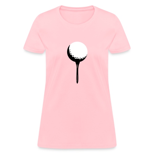 golf ball and tee - Women's T-Shirt