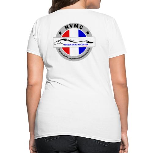 Circle logo t-shirt on silver/gray - Women's T-Shirt