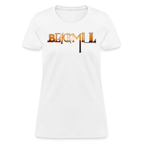 BLACKMILL small Fonts orange - Women's T-Shirt