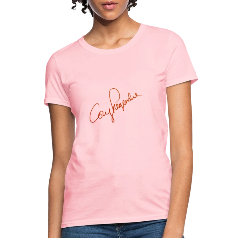 Cory Legendre (Red Signature) - Women's T-Shirt