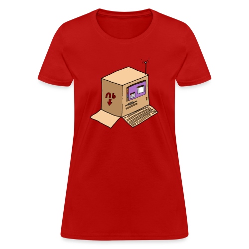 boxcomputer - Women's T-Shirt