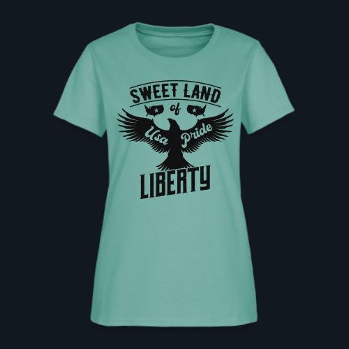 Sweet land of USA Pride Liberty - Women's T-Shirt