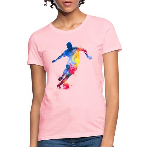 Soccer: Splash Kick - Women's T-Shirt