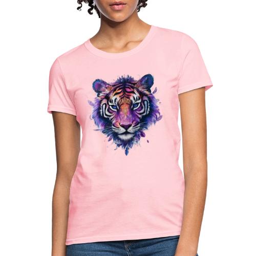 Mystic Violet Tiger - Women's T-Shirt