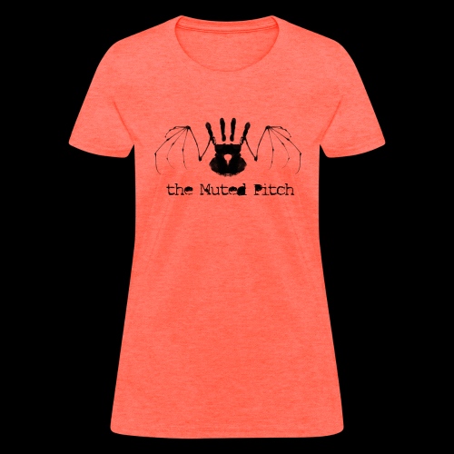Death Bat BW Black png - Women's T-Shirt