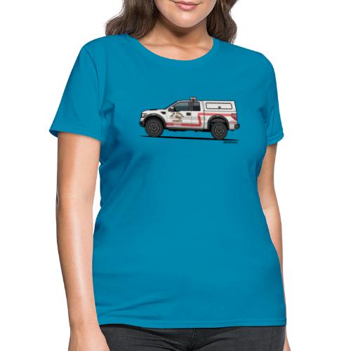Cal Fire SDC R4pt0r Truck - Women's T-Shirt