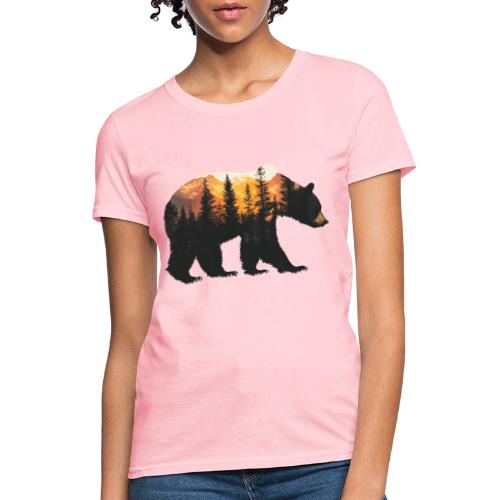 Bear: Sunset Guardian - Women's T-Shirt