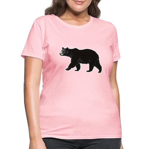 Midnight Black Bear - Women's T-Shirt