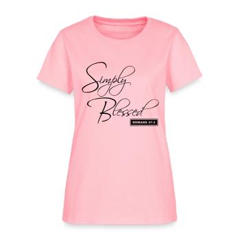 Blessed - Women's T-Shirt - pink - Front