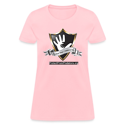 Protect Your Children Inc Shield and Website - Women's T-Shirt
