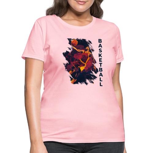 Basketball Charge - Women's T-Shirt