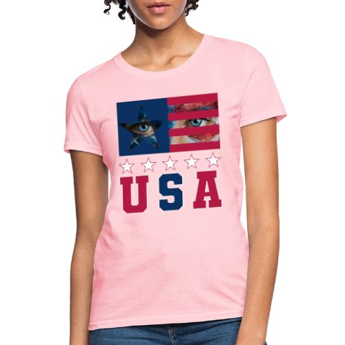Stars and Vision USA - Women's T-Shirt